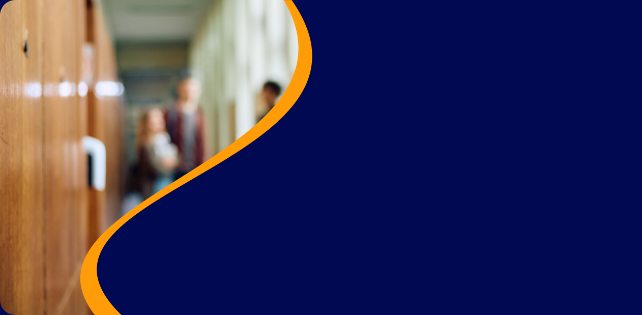 blue card background