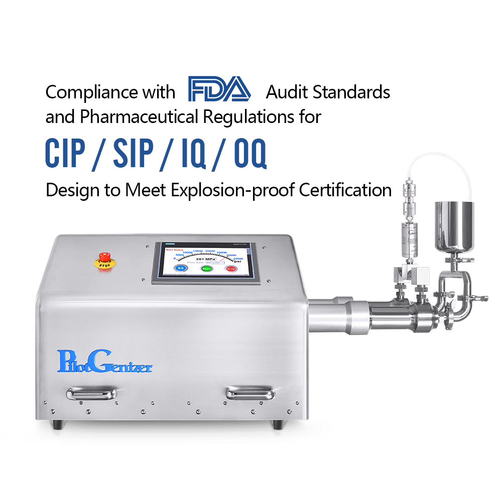 Pilot澳门赌场在线娱乐 Pilot Microjet High-pressure Homogenizer Cell Crusher Nano-pressure Homogenizer