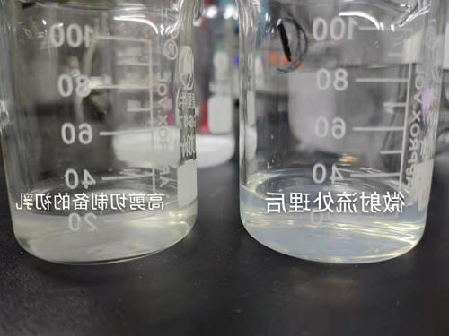 图 MF59佐剂微流化器制备前后 澳门赌场在线娱乐